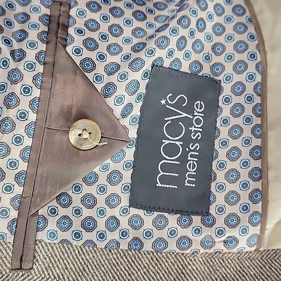 Michael Kors brown wool cashmere sport coat men's 48L - Picture 5 of 10